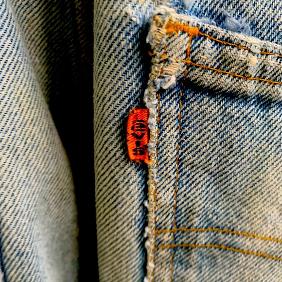 24 year old Levi Orange label denim jeans 32x33